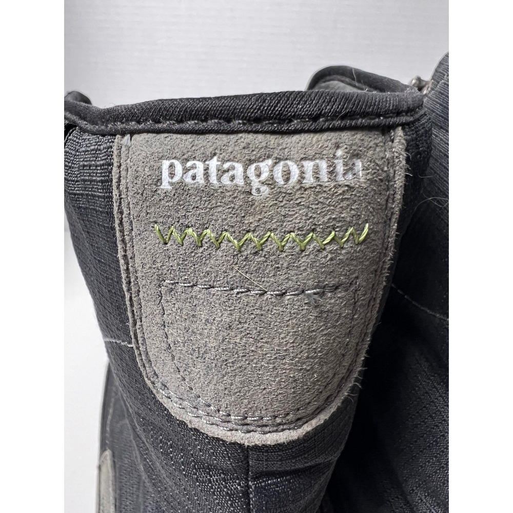 Patagonia Activist Mid Waterproof 100g Primaloft Boots Mens 12 Black Green - Picture 6 of 11